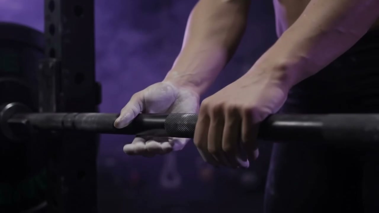 PowerLady Fitness — luxury women's boutique gym floor with neon purple lighting in Trivandrum